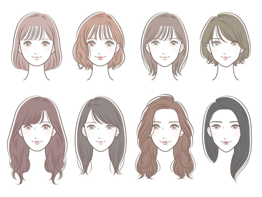 40代からの老けて見えない髪型のポイント