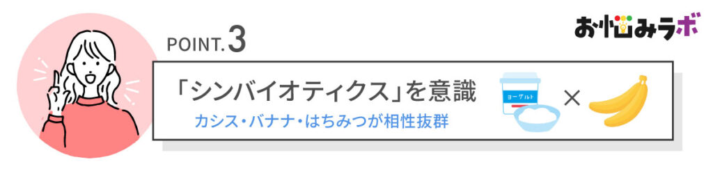 「シンバイオティクス」を意識
