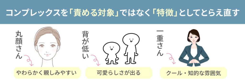 コンプレックスを特徴として捉え直すことが大切